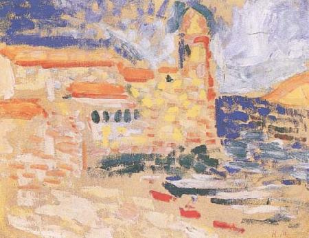 View of Collioure(The Bell Tower) (mk35), Henri Matisse